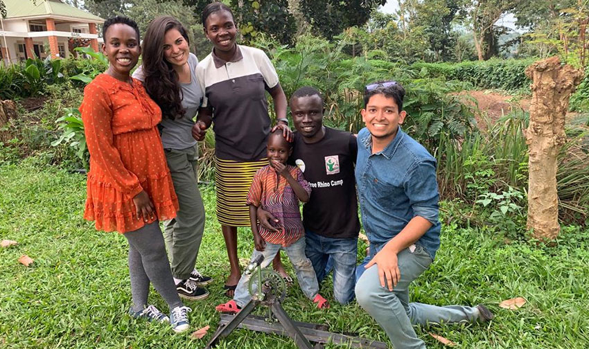 Mama Makana team. Photo: Liz Hunt